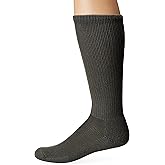 Thorlos Unisex MS Anti-Fatigue Thick Padded Over the Calf Sock, Foilage Green, Large