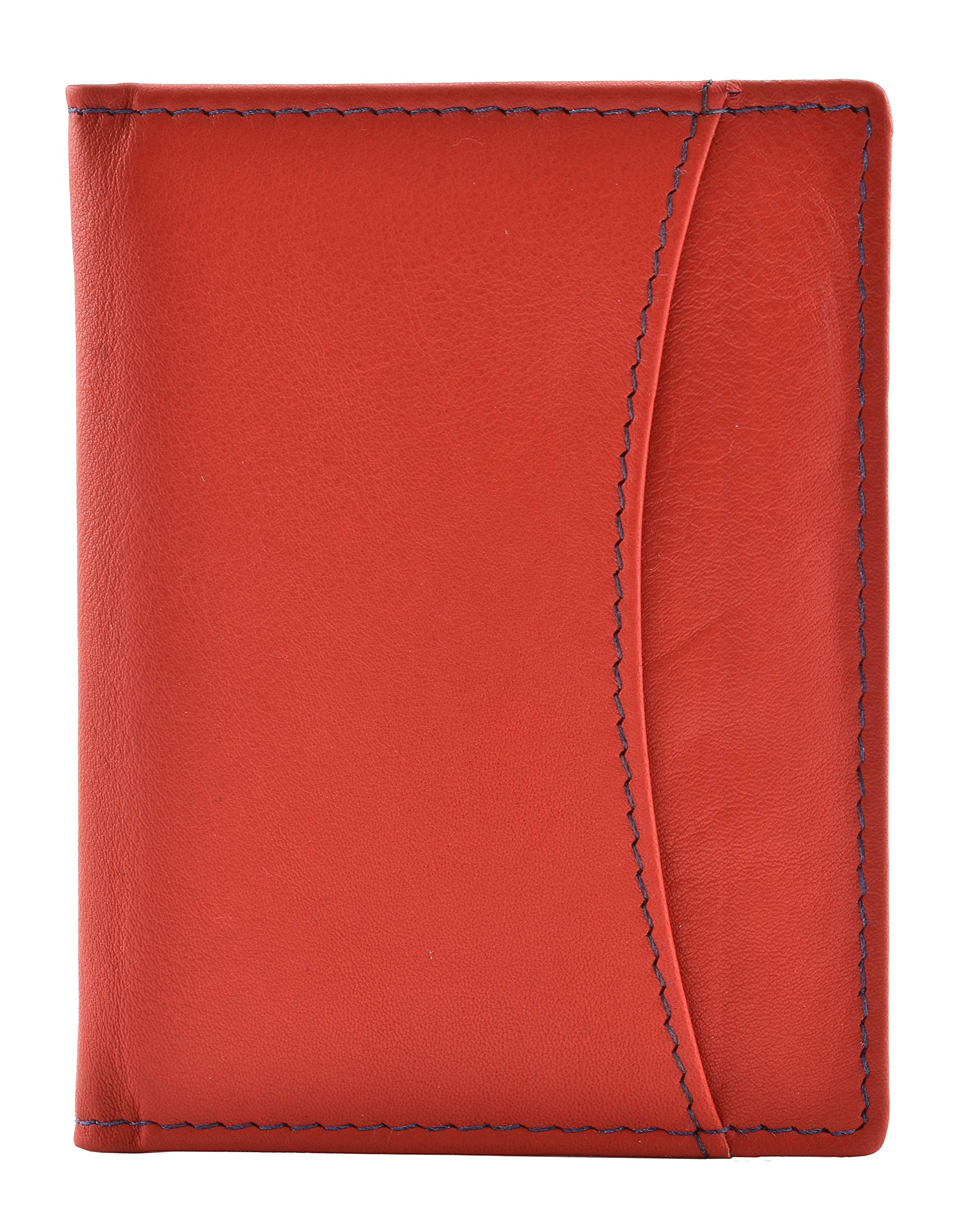 Mala Leather Odyssey Oyster & ID Holder 555-14 (Red)