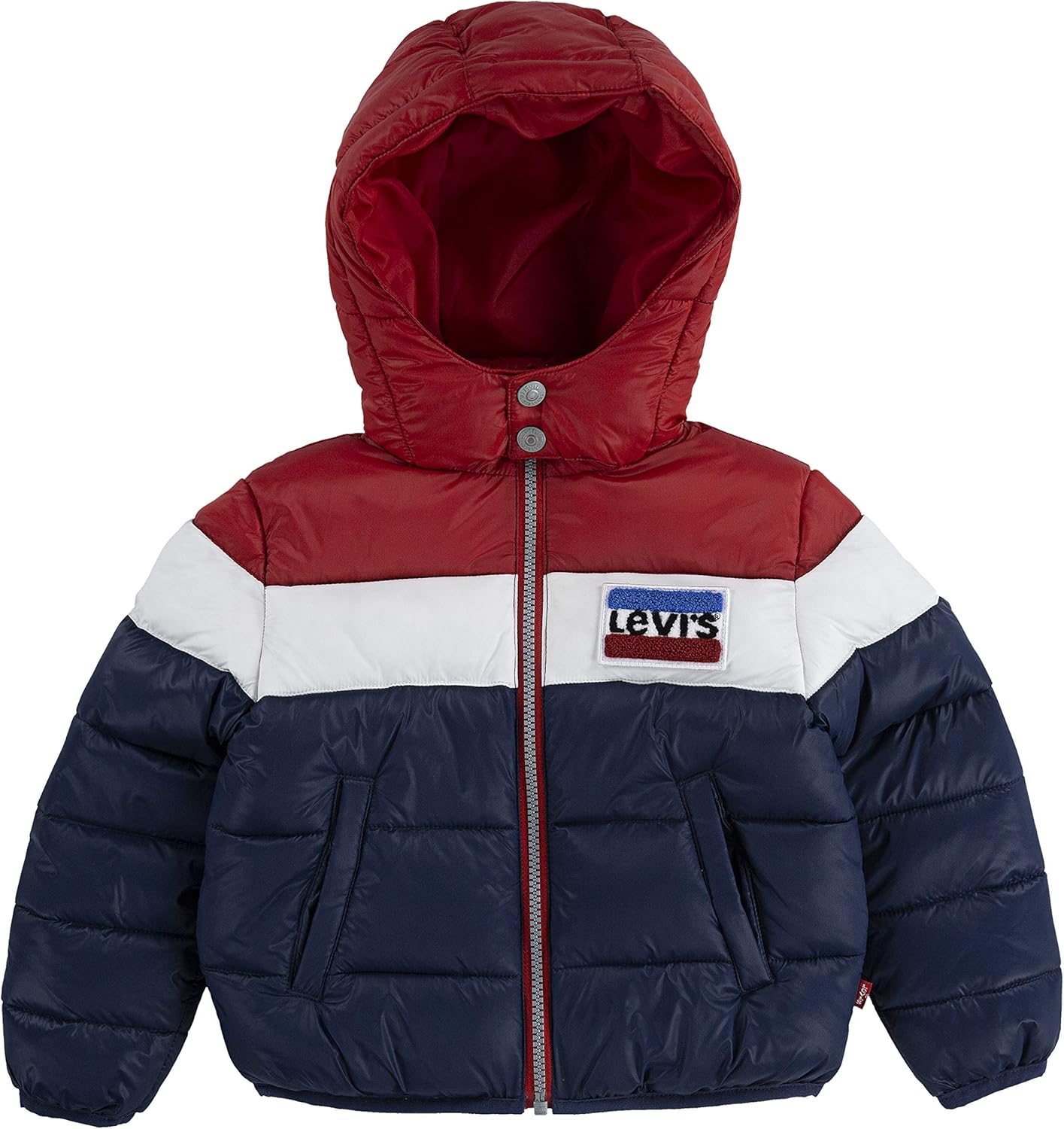 levi's cropped puffer jacket