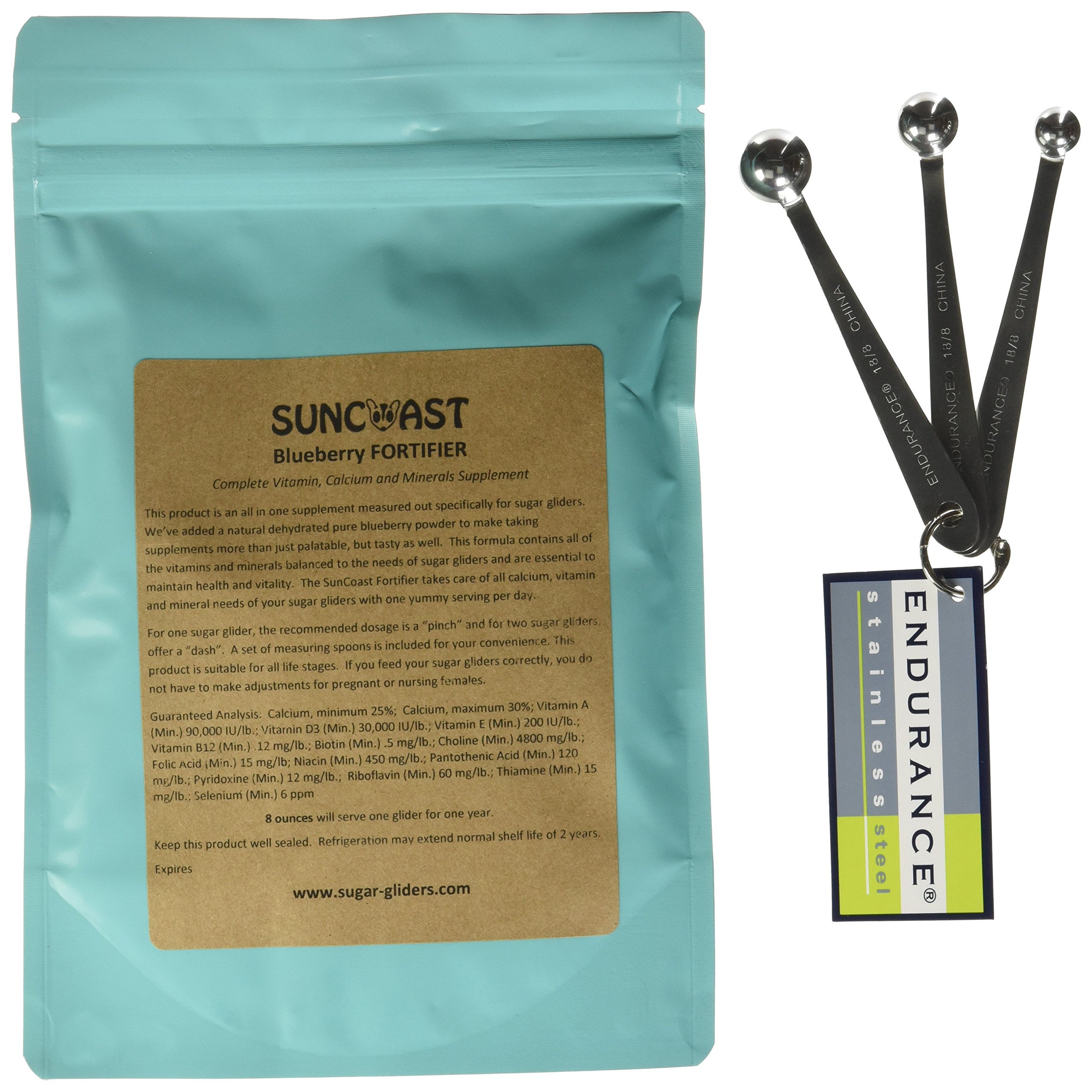 Suncoast Sugar Gliders Blueberry Fortifier Complete Vitamins and