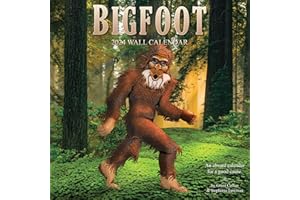 Bigfoot 2024 Wall Calendar - A Funny Calendar for a Good Cause (12"x12") - Makes a Humorous White Elephant / Gag Gift