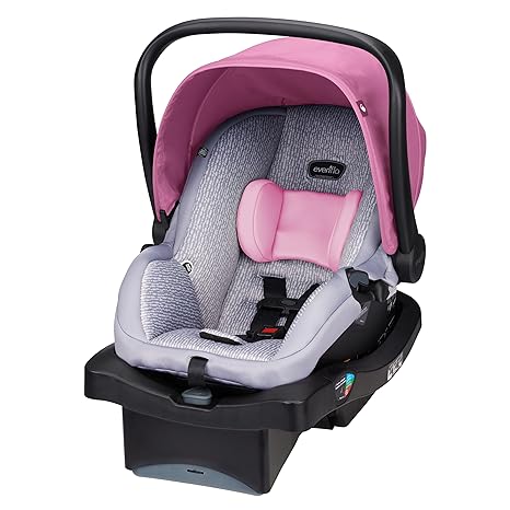 baby girl car seat and stroller