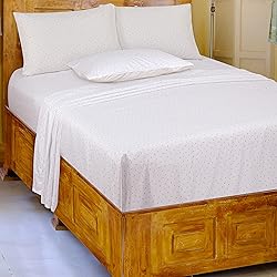 ROYALE LINENS - 4Piece Queen Bed Sheet - Soft