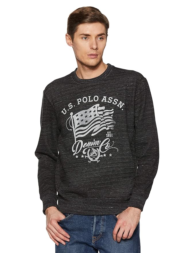 US Polo Men's Sweatshirt: Amazon.in: Clothing & Accessories