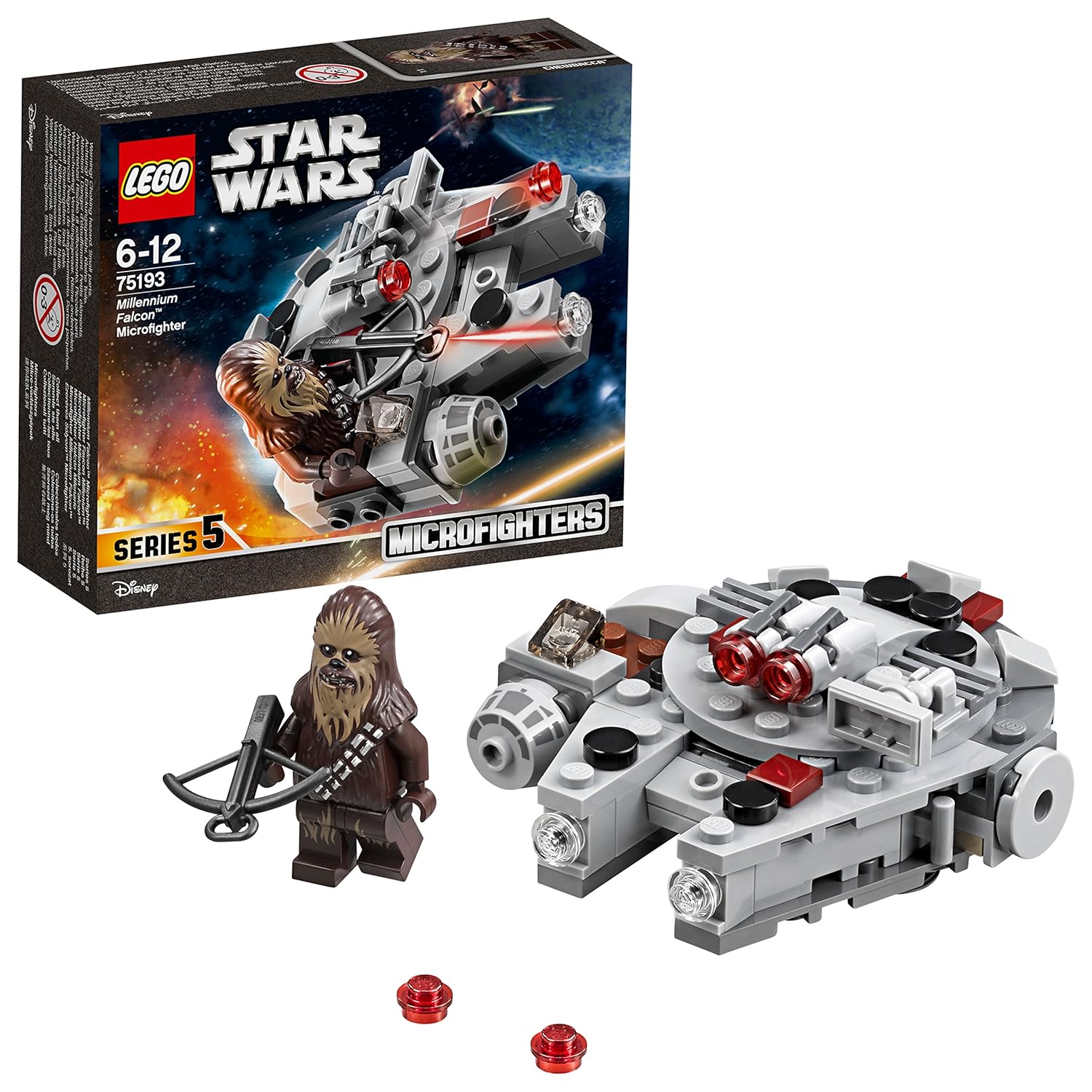 Lego Star Wars 75193 Millennium Falcon Microfighter Spielzeug