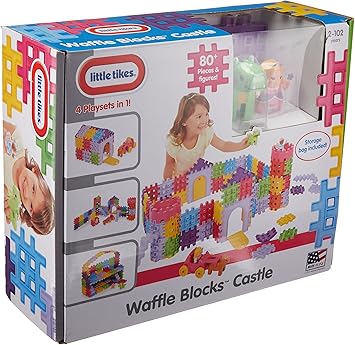 little tikes waffle blocks castle