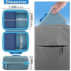 co2CREA Hard Organizer Case Compatible with Nes