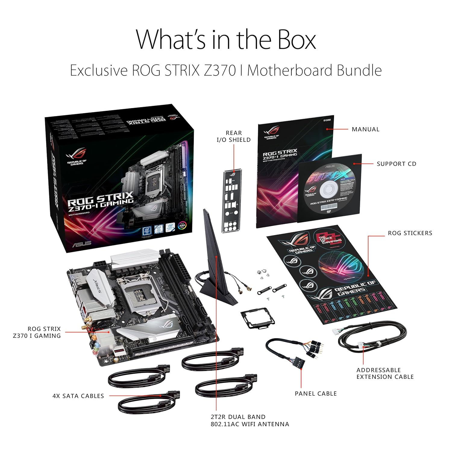 Amazon In Buy Asus Rog Strix Z370 I Gaming Motherboard With Onboard 802 11ac Wi Fi Gigabit Lan And Usb 3 1 For 8th Generation Intel Core Processors Online At Low Prices In India Asus Reviews