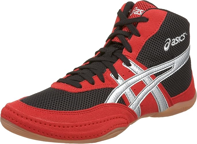 kids red wrestling shoes