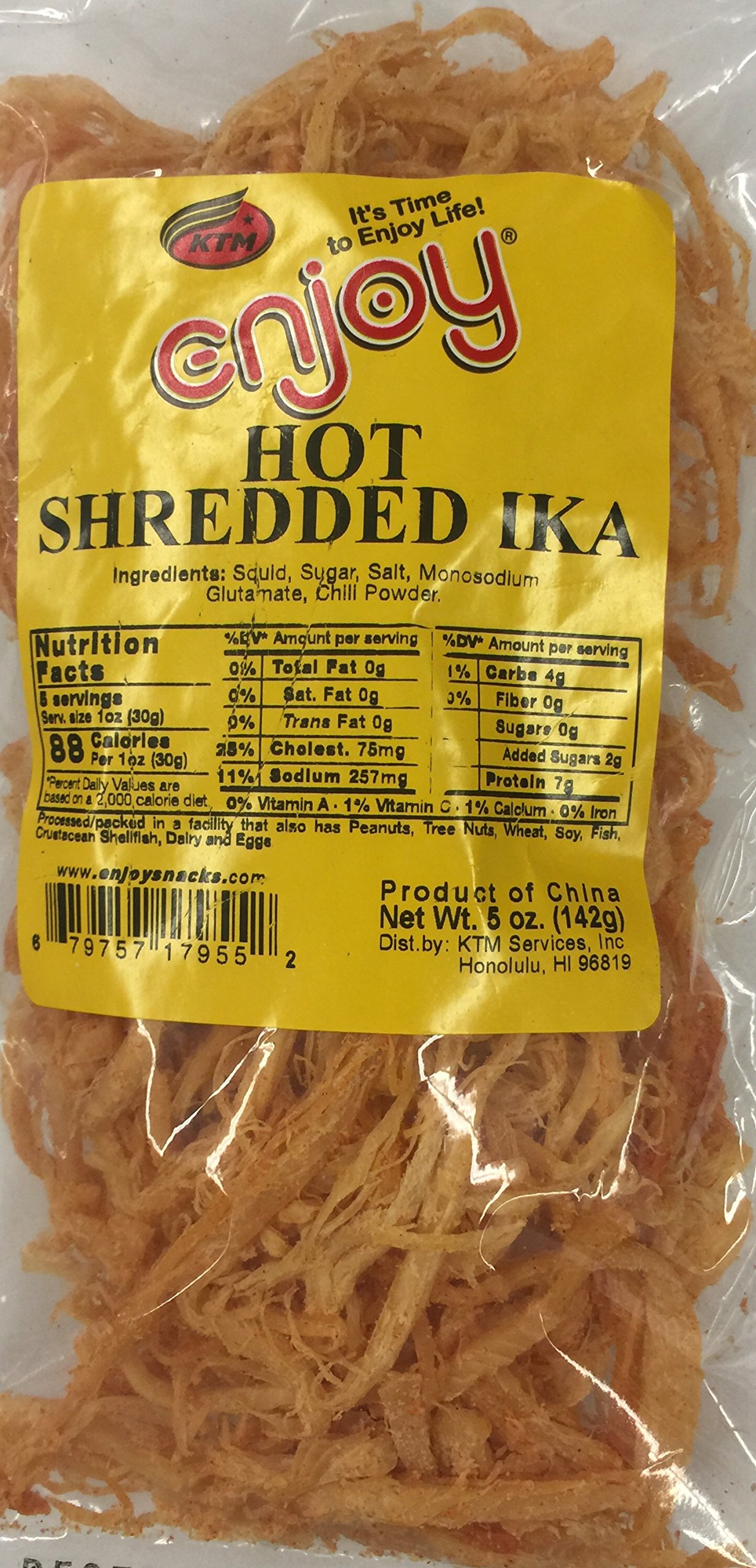 Hawaiian Saki Ika Dried Squid Cuttlefish by Hawaii Snacks