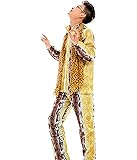 PPAP ピコ太郎 ヒョウ柄 コスチューム 豪華5点セット 衣装 上下セット+サングラス+ストール+ネックレス 忘年会 新年会