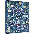 With Love, Adventure, and Wildflowers Notes: 20 Different Notecards & Envelopes (Katie Daisy Art Stationery, Nature Themed Notecards)