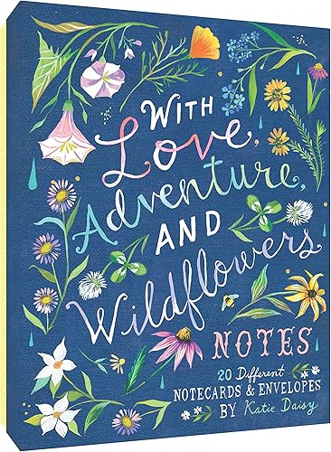 Download With Love, Adventure, and Wildflowers Notes: 20 Different Notecards & Envelopes PDF