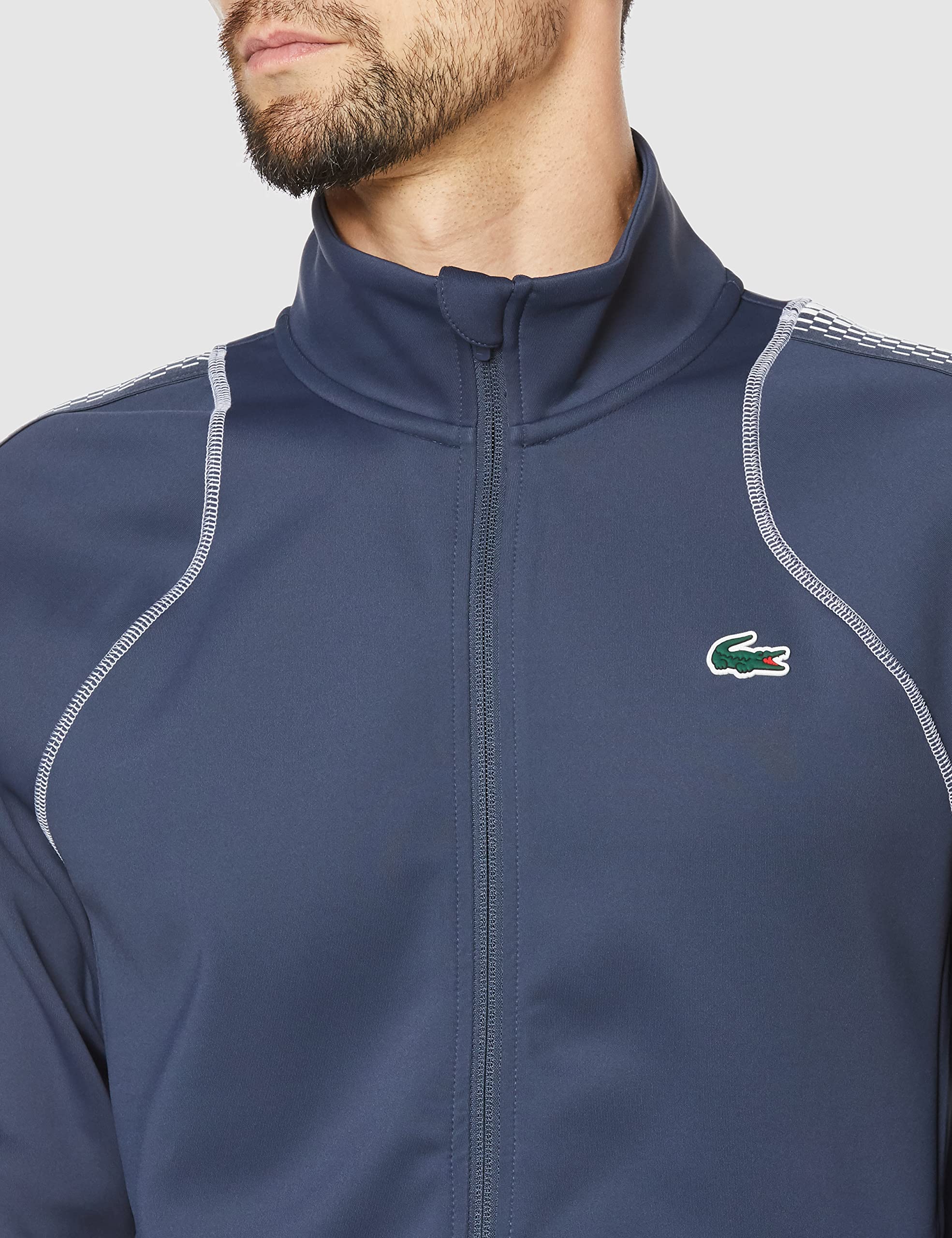 ラコステ　『ダニール・メドベージェフ』ジップアップテニスジャケット 楽天市場】『ダニール・メドベージェフ』ジップアップテニス