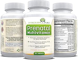 prenatal folic acid vitamins multivitamin premium