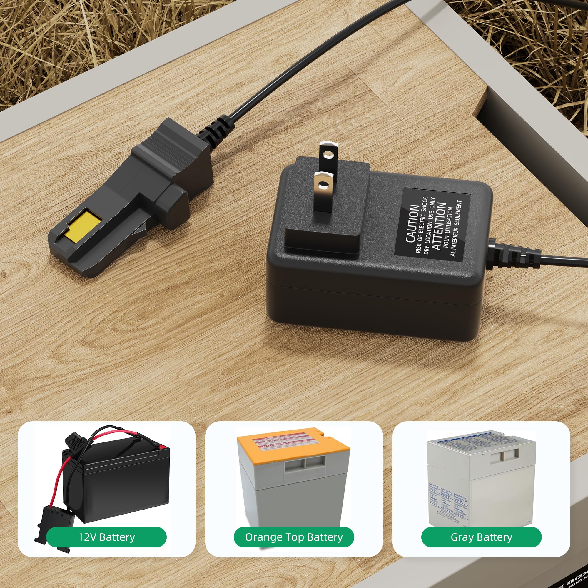 RVBOATPAT Power Wheel Charger