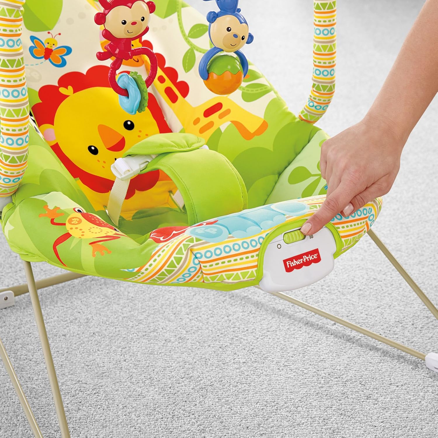 fisher price rainforest bouncer seat