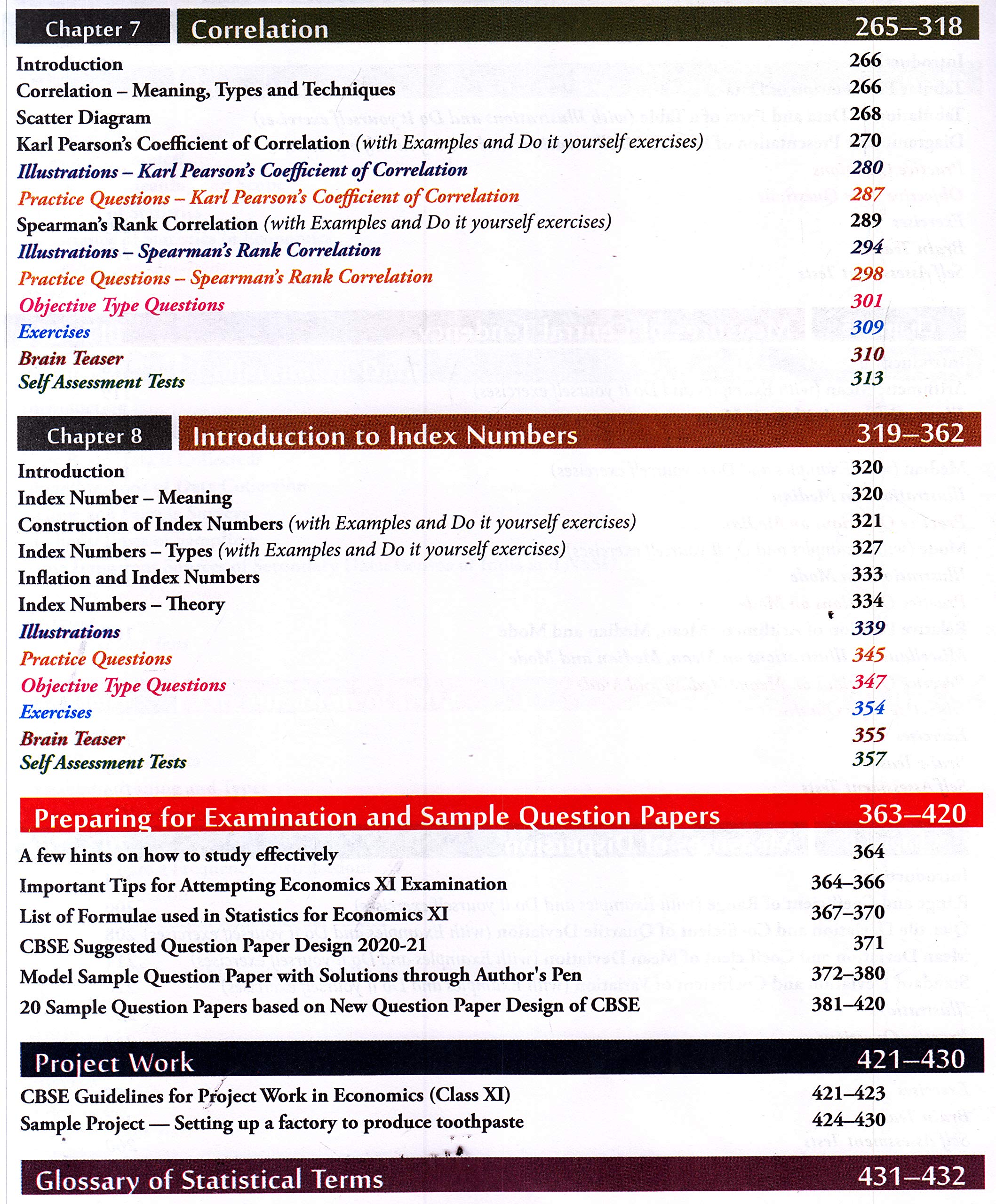 A Textbook For Statistics Economics For Class 11 Examination 21 Subhash Dey Amazon Com Books