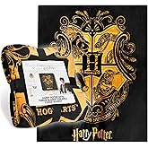 Harry Potter Fleece Throw Blanket Soft Cozy Bed Blanket Hogwarts Bedroom Decor Plush Comforter 59" x 51" for Bedroom Travel Gifts for Kids