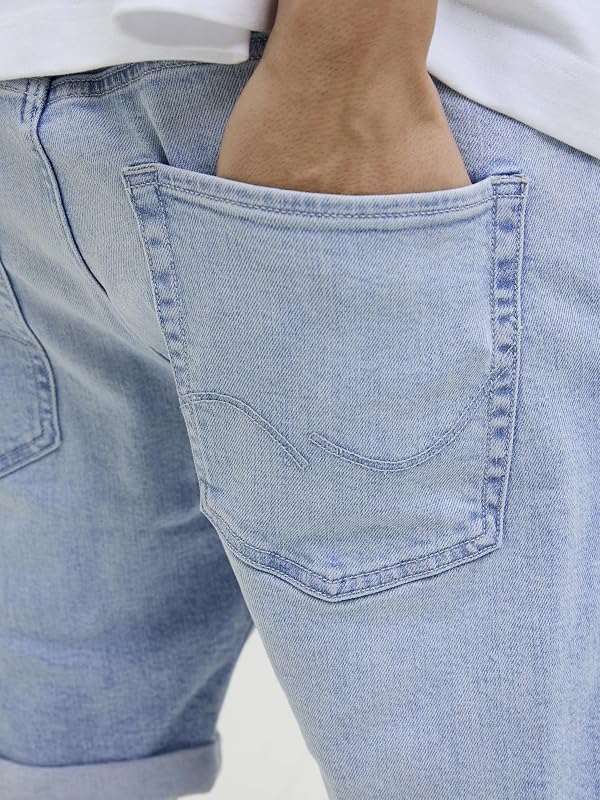 Short pour Homme, Bleu Denim/Paquet : 361, L — photo 7 sur 8