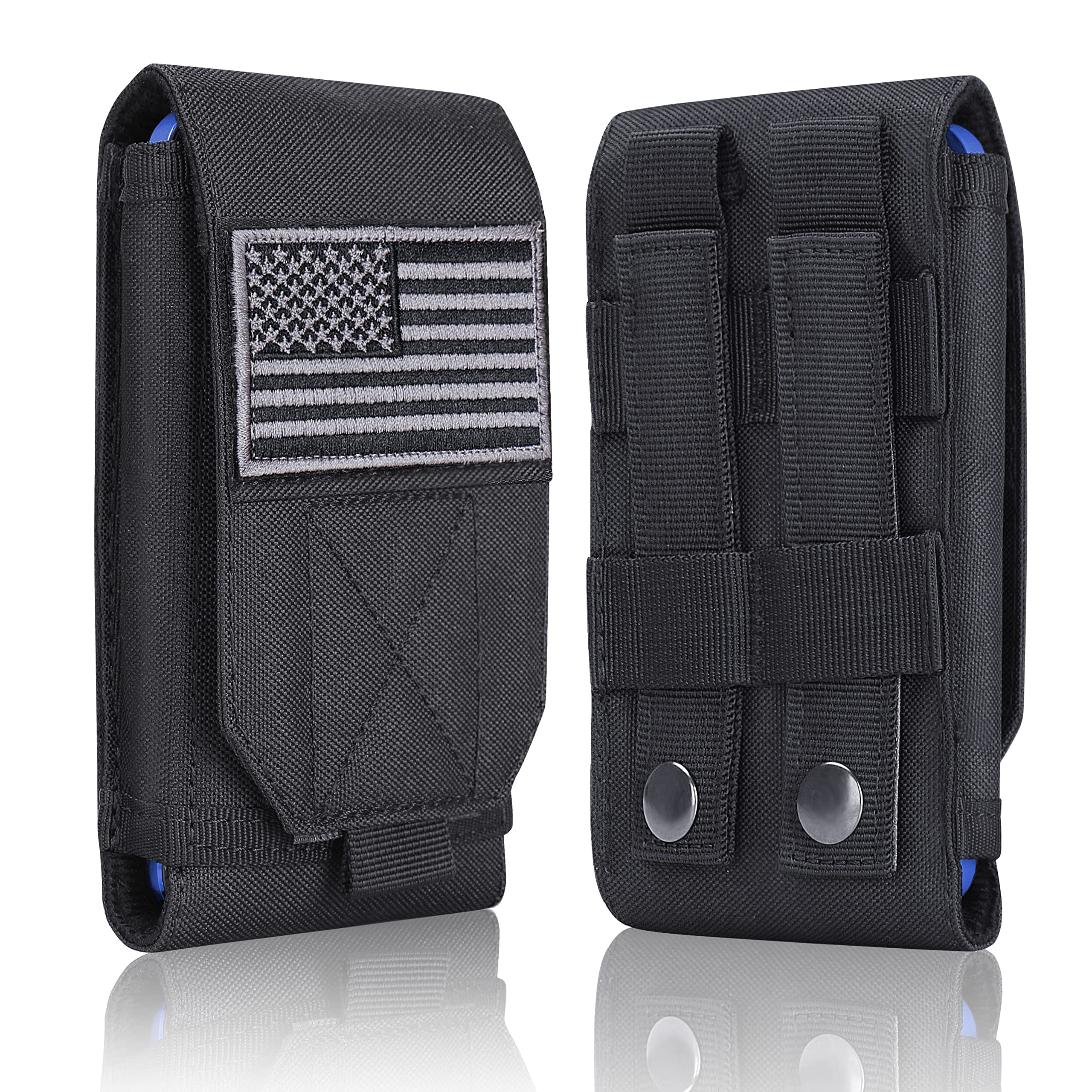 Heyqie Black Tactical Molle Cellphone Pouch