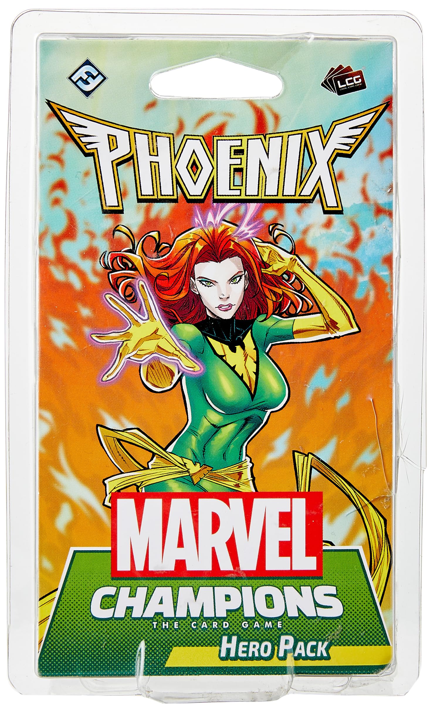 Fantasy Flight Games, Phoenix Hero Pack: Marvel Champions, Card Game, Ages 14+, 1 - 4 Players, 45 - 90 Minutes Playing Time, MC34