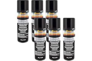 Custom Shop Self Etching Primer Spray (6 Pack) - 12.9oz Gray Acid Etch Primer for Metal, Aluminum & Stainless Steel - Fast Drying Automotive Etching Primers, Pre Truck Bed Liner Primers for Bare Metal