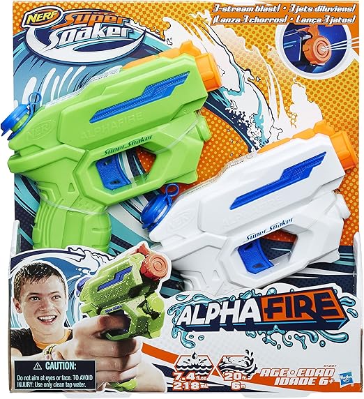 nerf super soaker alphafire blaster