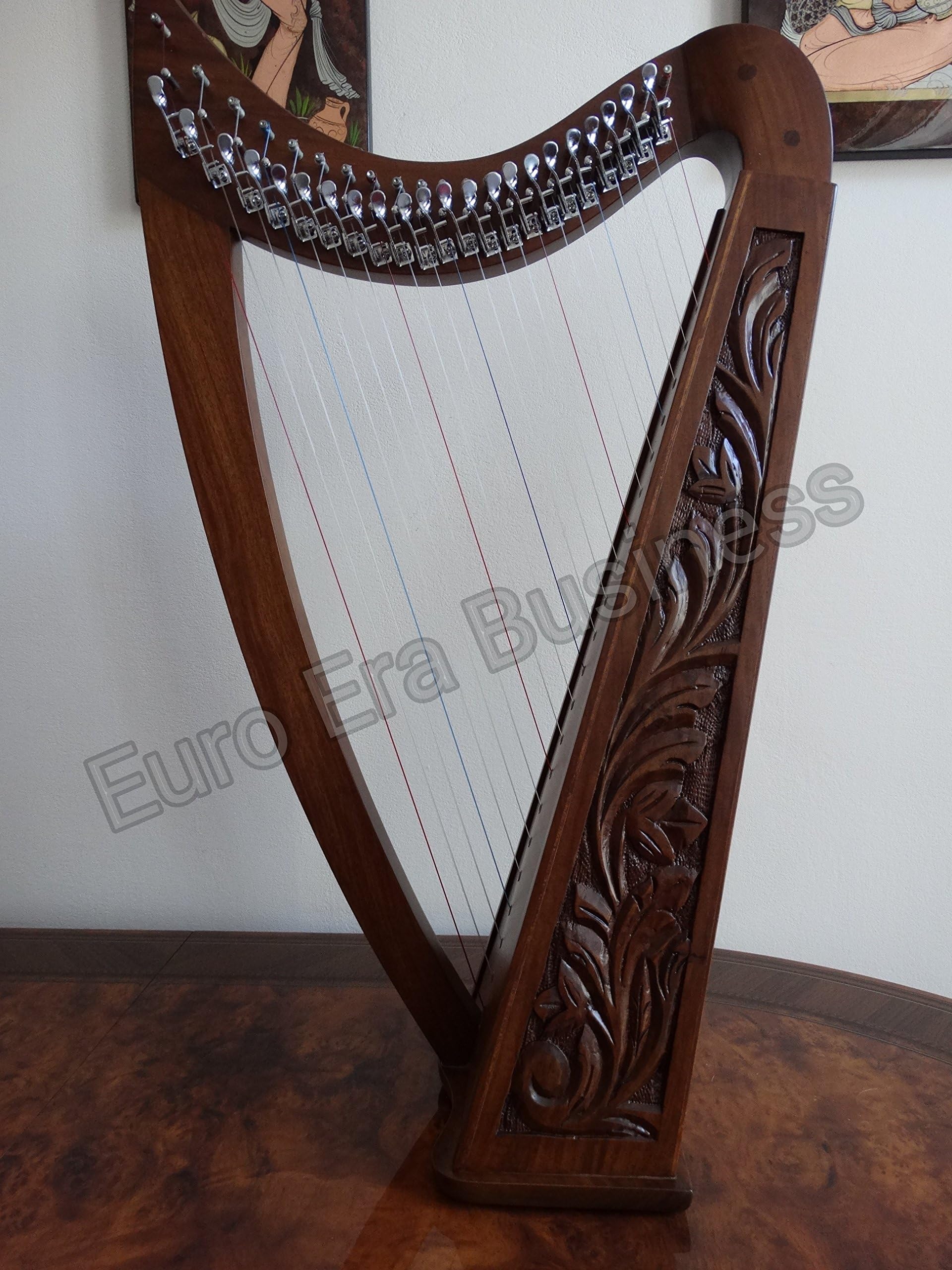 Irish 22 Celtic String Harp / New Irish Rosewood 22 String Harp