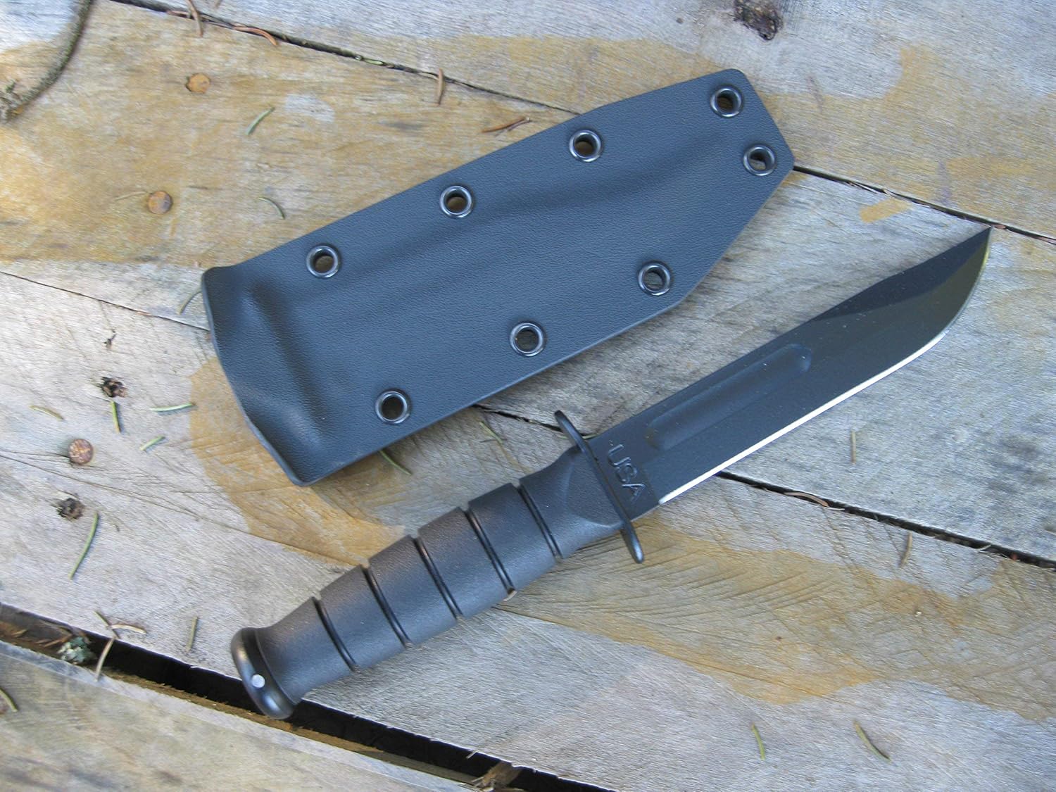 Valhalla Custom Kydex Sheath Kabar 1256 Fighting Knife