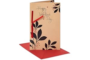 American Greetings Valentines Day Card for Husband, Wife, Boyfriend, Girlfriend or Significant Other (More than Words)