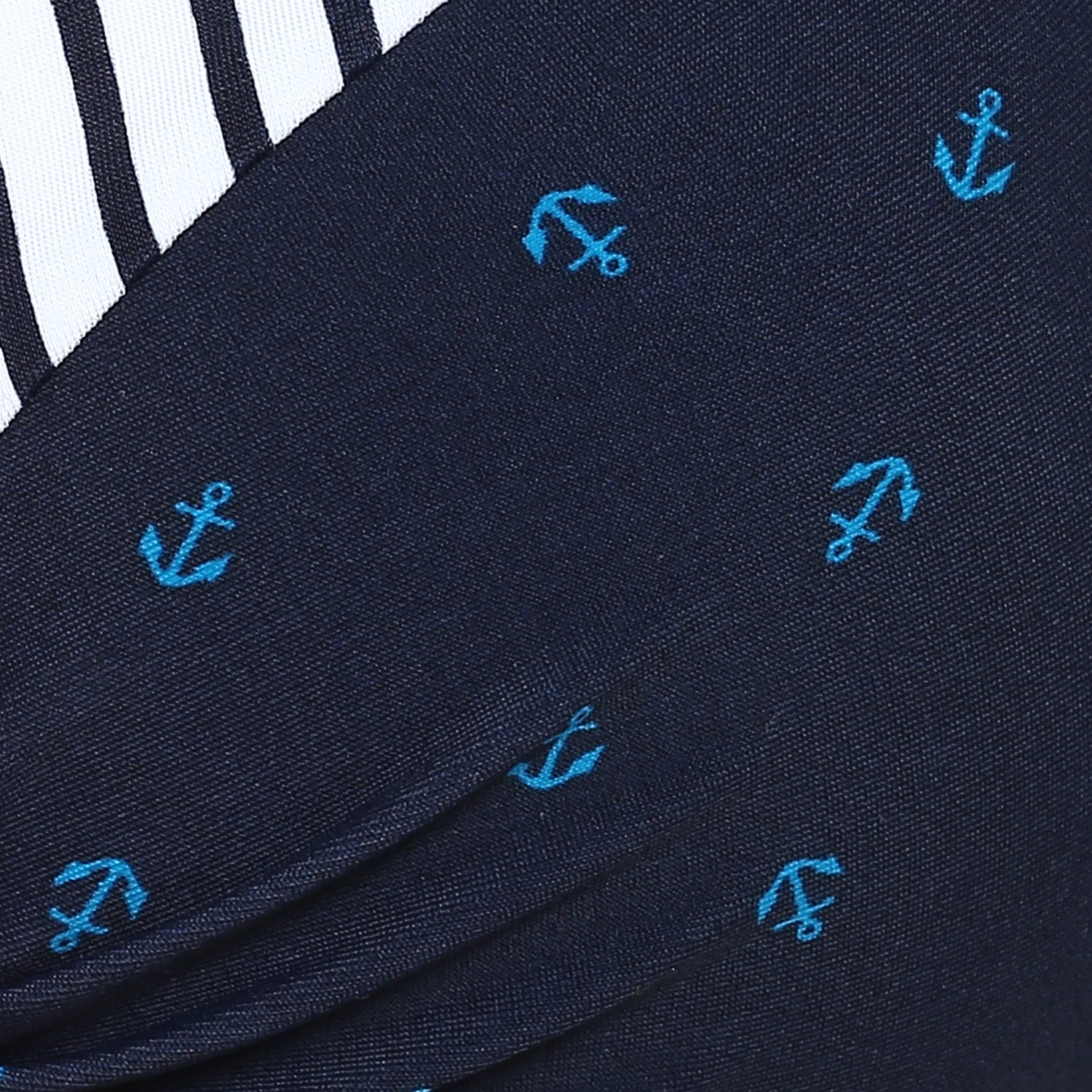 kvl womens printed bikini swimsuit top - off white