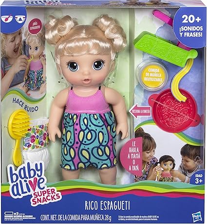 baby alive espaguetis precio
