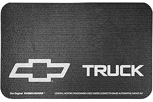 Fender Gripper Fedner Cover with Chevrolet Truck Logo | Officially Licensed by General Motors | Universal Fit | Standard Size 22" X 34" | FG2021