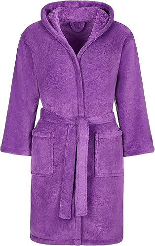 bademantel damen lila