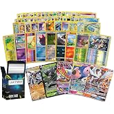 Pok&eacute;mon 100 Pokemon Card Lot with Legendary Ultra Rare Cards- Bundle with a LCC Deck Box Included