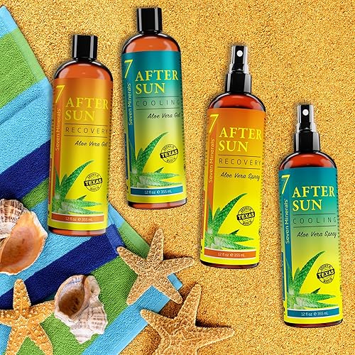 Seven Minerals NEW After Sun Solar Recovery Spray with Aloe Vera - For Skin  & Face with Instant Sunburn Relief. Unlike Regular Aftersun Spray With  Mango & Chamomile (12 Oz) in Kenya |