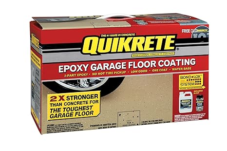 Amazon Com Quikrete 02 50021 Tan Epoxy Garage Floor Kit 1