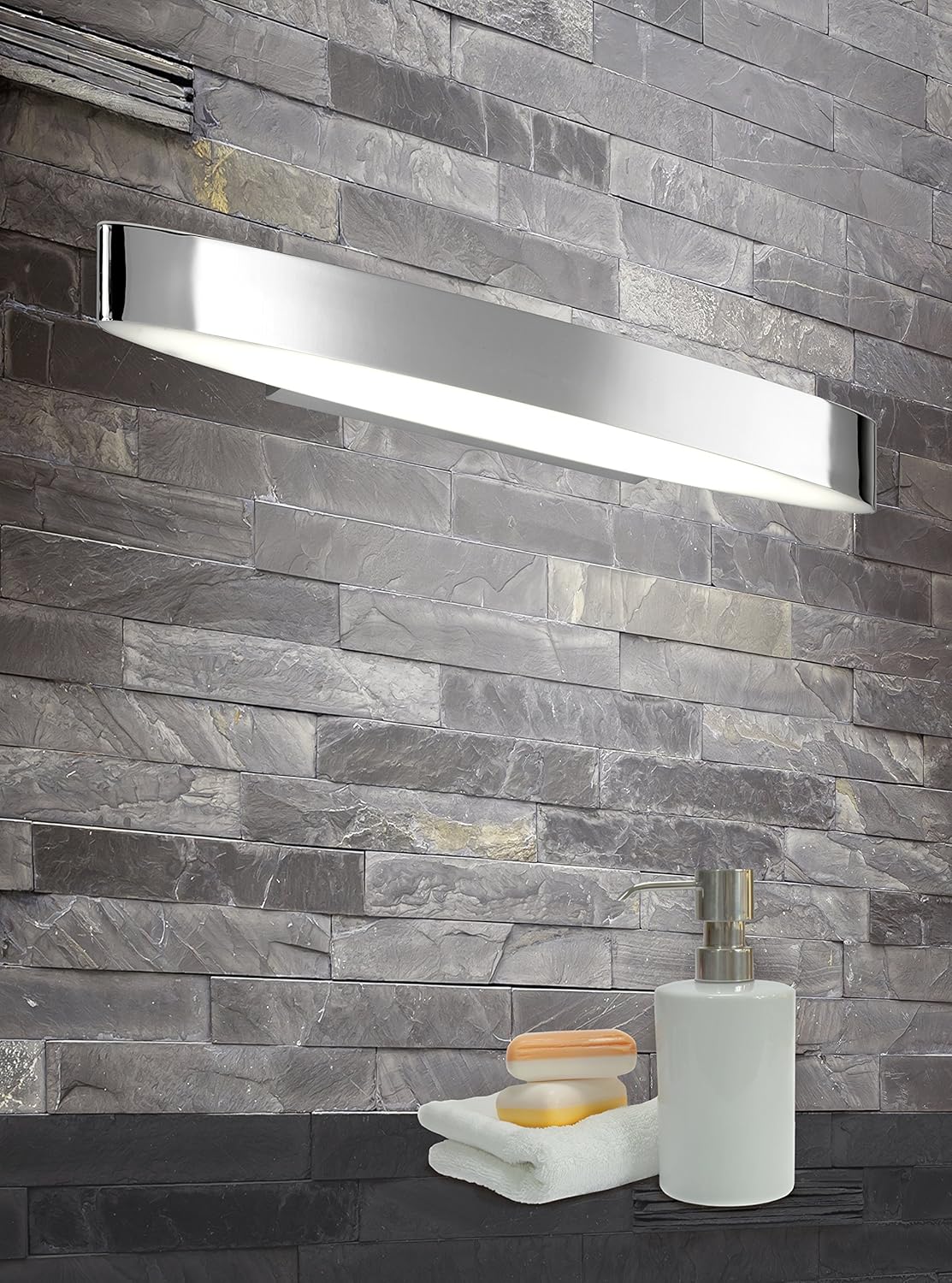 Breite 50 cm 281670206 inklusive 2 x 6W LED mit Schalter Trio Leuchten