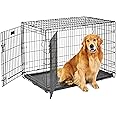 MidWest Homes for Pets Life Stages LS-1642DD Double Door Folding Crate for Large Dogs(71 - 90lbs)
