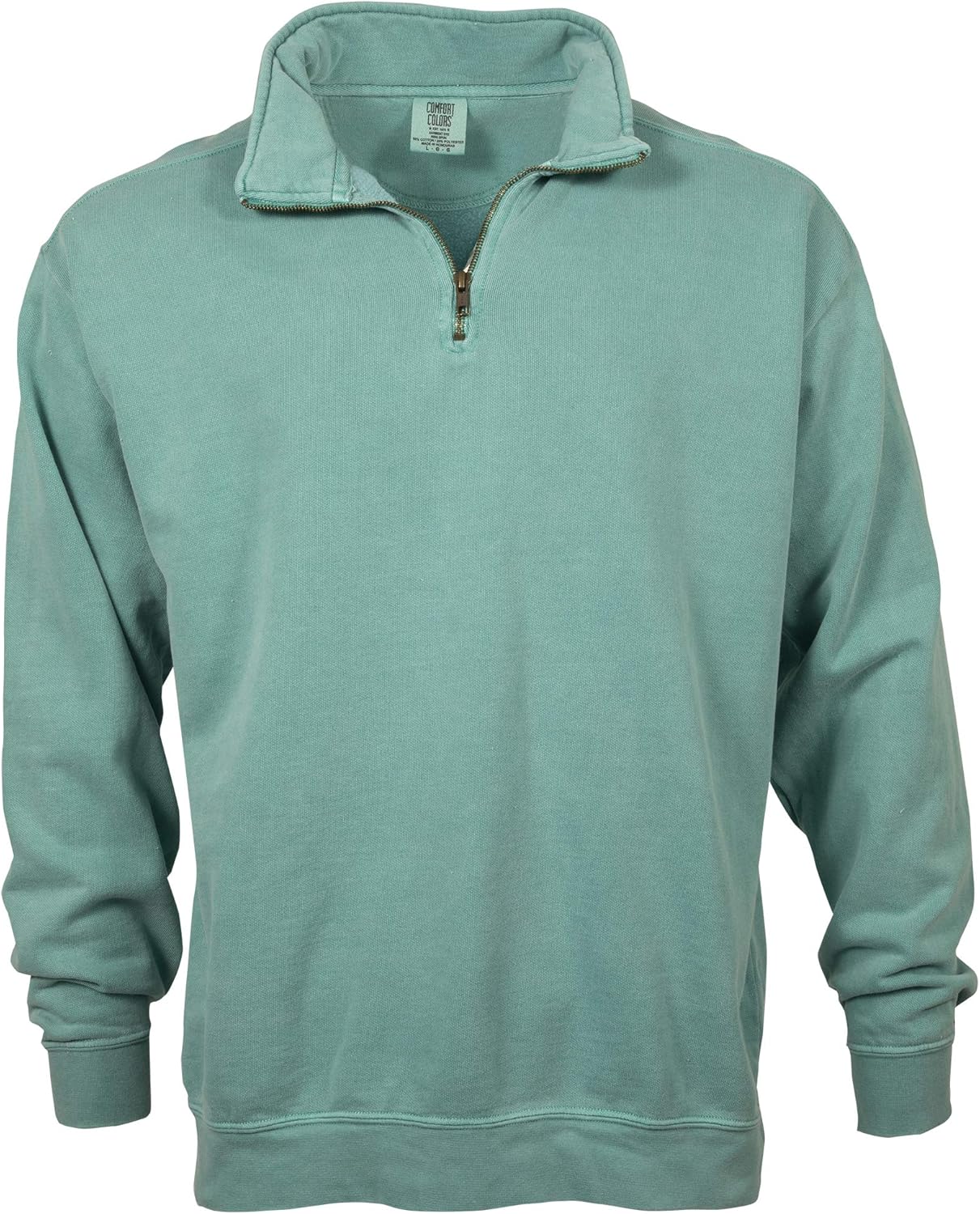 Comfort Colors Men's Adult 1/4 Zip Sweatshirt, Style 1580 at  Men’s Clothing store