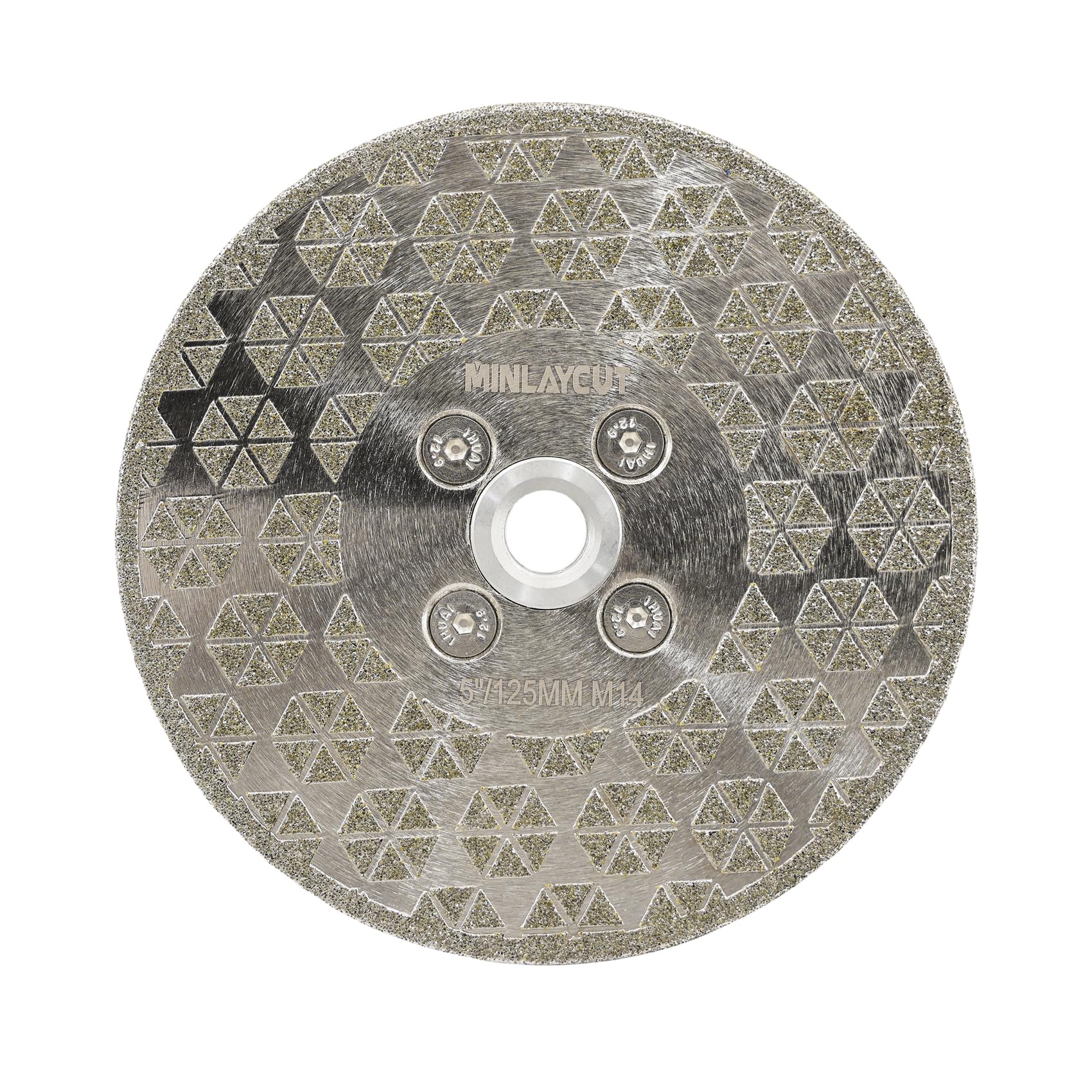 125mm Tile Cutting Disc Diamond - MINLAYCUT Diamond Blade Porcelain Tiles 5" Grinding Disc M14 Thread for Cutting and Grinding Porcelain Ceramic Marble Artificial Stone