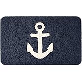 Kikkerland Anchor Doormat, 30 by 18-Inch
