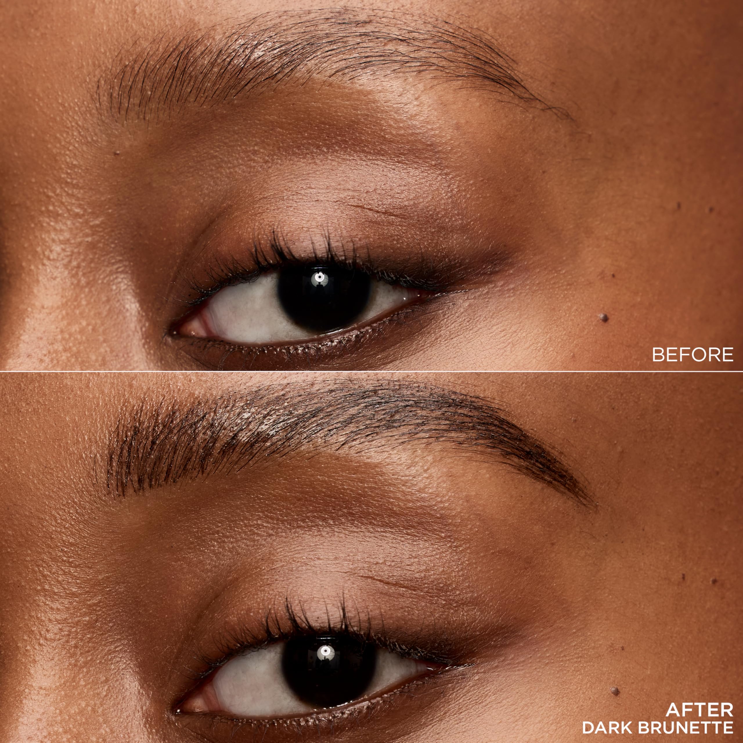 L'Oreal Paris Faux Brow, Hair-Like, Filling Eyebrow Pen with Double-Brush Tip, Fast & Precise Eyebrow Makeup, Dark Brunette, 0.04 Fl Oz