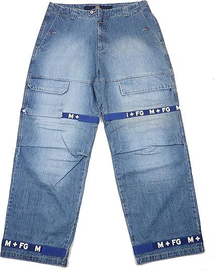 Amazon Marithe Francois Girbaud マリテフランソワジルボー ブルーテープ バギー デニム パンツ W38 ウォッシュ 並行輸入品 ジーンズ 通販