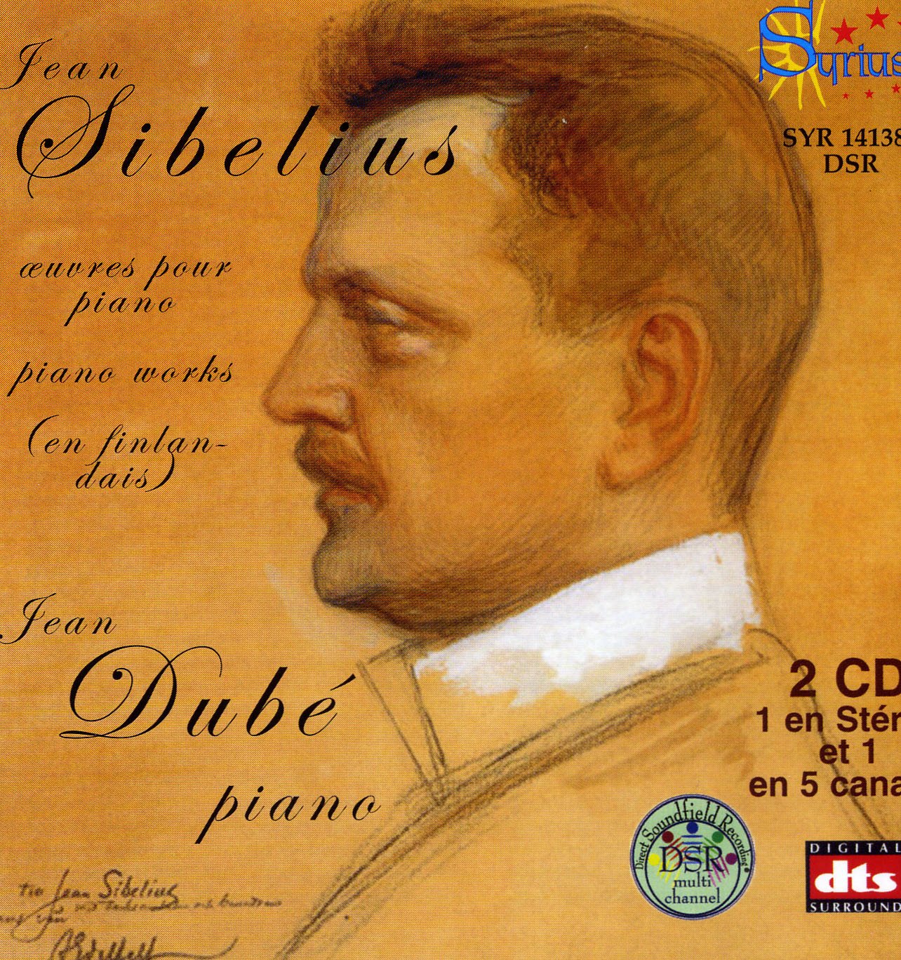 Sibeliuspiano Works Jean Sibelius CD Album Sibelius, Sibelius