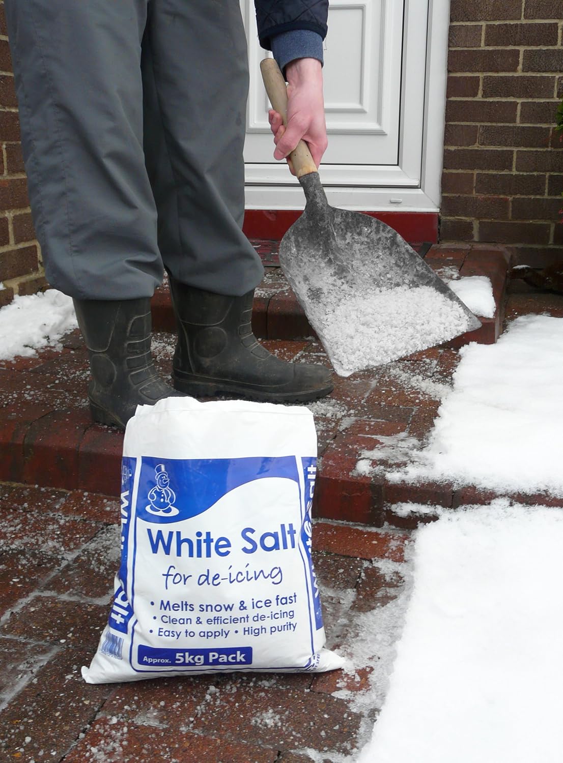 Good Ideas DeIcing Salt 5kgs. Melt Ice & Snow Fast (1203) Ideal for