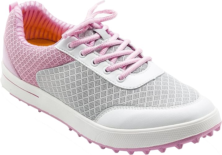 Amazon Com Pgm Golf Shoes For Girls Breathable Lightweight