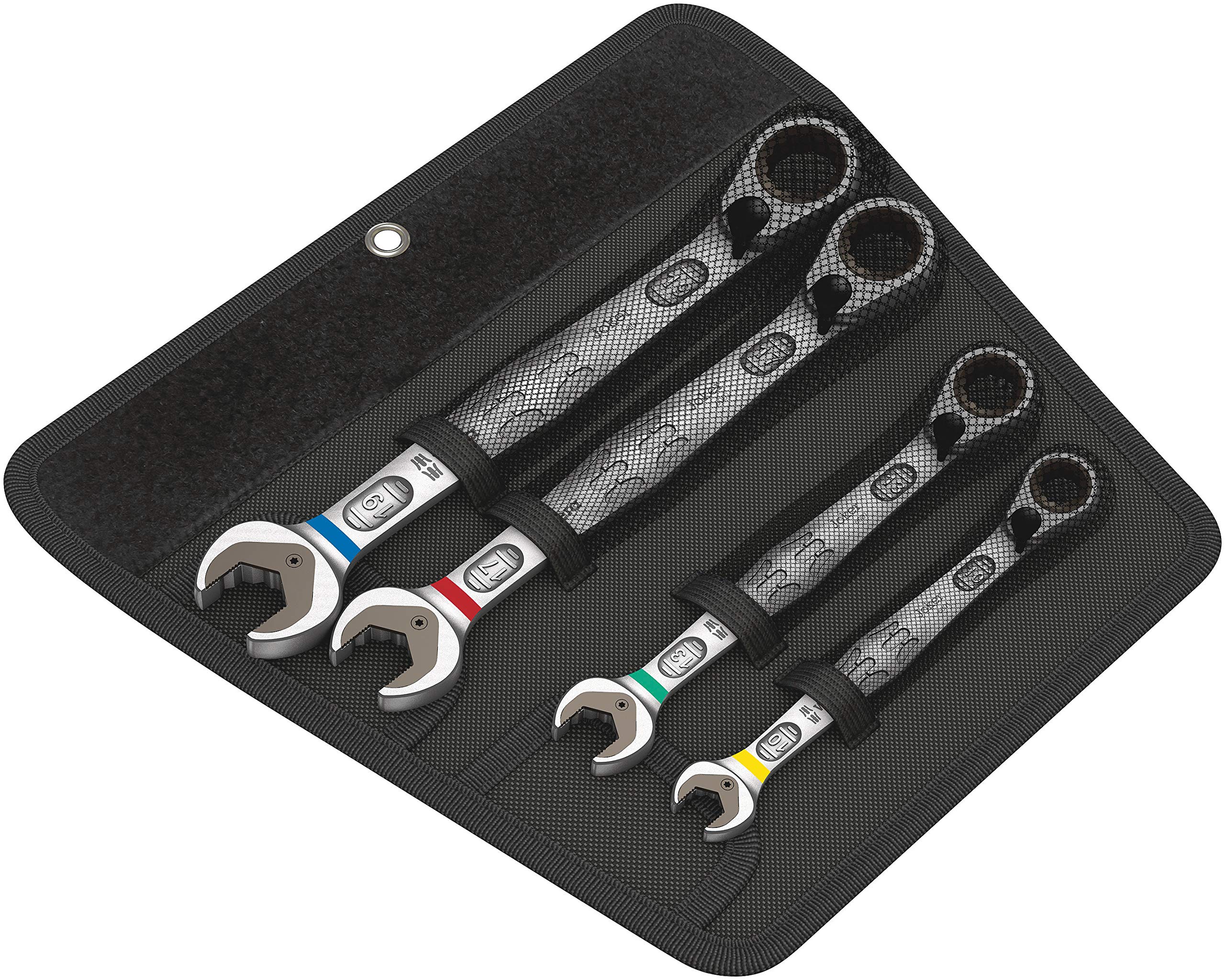 Wera 05020090001 6001 Joker Switch 4 Set 1, Set of ratcheting Combination Wrenches, Metric, 4 Pieces