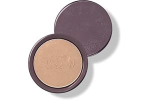 100% PURE Cocoa Pigmented Bronzer Powder for Face Makeup Contour Soft Shimmer Sun Kissed Glow Cocoa Gem (Light Peachy Brown w/Golden Undertones) - 0.32 Oz